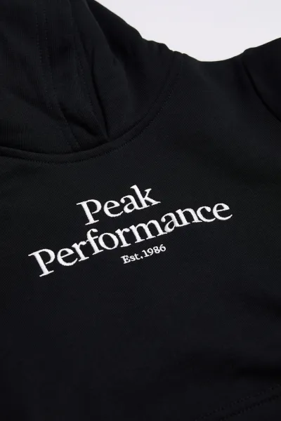 Mikina Peak Performance Jr Original Hood Black