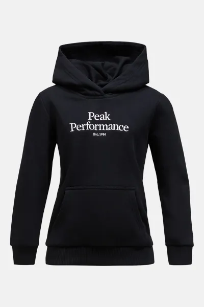 Mikina Peak Performance Jr Original Hood Black