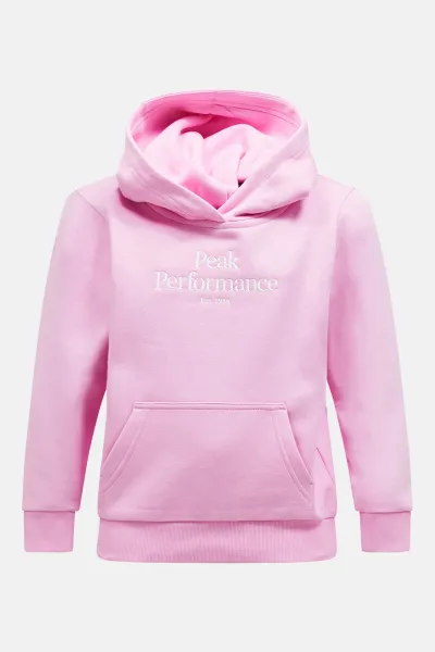 Mikina Peak Performance Jr Original Hood Morning Dew
