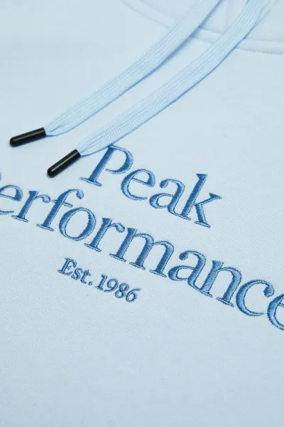 Mikina Peak Performance W Original Hood Cloud