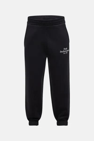 Tepláky Peak Performance Jr Original Pants Black