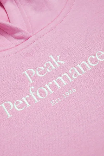 Mikina Peak Performance Jr Original Hood Morning Dew