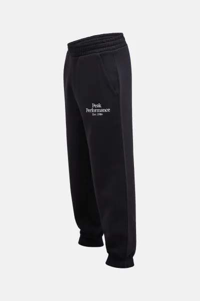 Tepláky Peak Performance Jr Original Pants Black