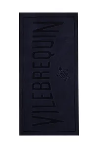 Uterák Vilebrequin Solid Organic Cotton Beach Towel Bleu Marine