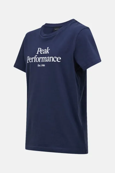 Tričko Peak Performance Jr Original Tee Blue Shadow
