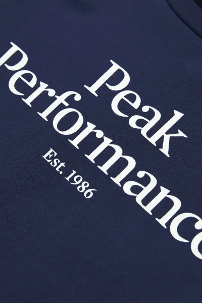 Tričko Peak Performance Jr Original Tee Blue Shadow