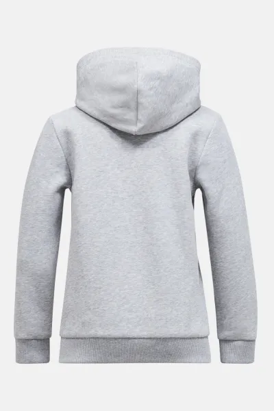 Mikina Peak Performance Jr Original Hood Mel Med Grey Mel