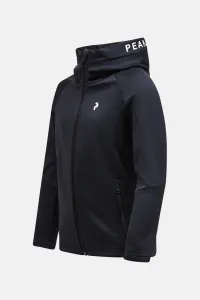 Bunda Peak Performance Jr Rider Zip Hood Black