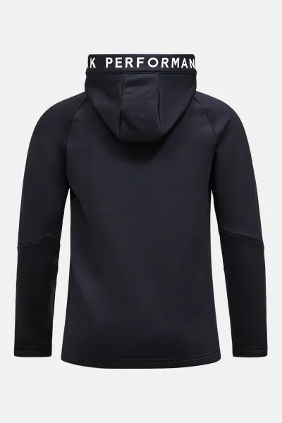 Bunda Peak Performance Jr Rider Zip Hood Black