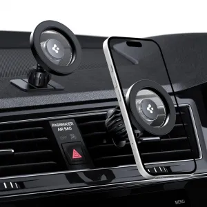 Spigen MFT13 Dashboard & Vent MagSafe držiak na mobil do auta, čierny