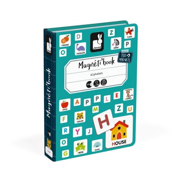 Magnetická kniha - Abeceda anglická