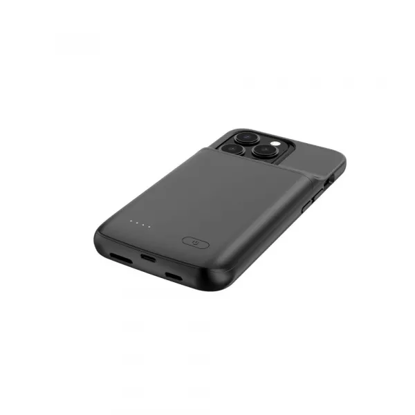 Tech-Protect Powercase kryt s batériou na iPhone 14 / 14 Pro 4800mAh, čierny (30346)