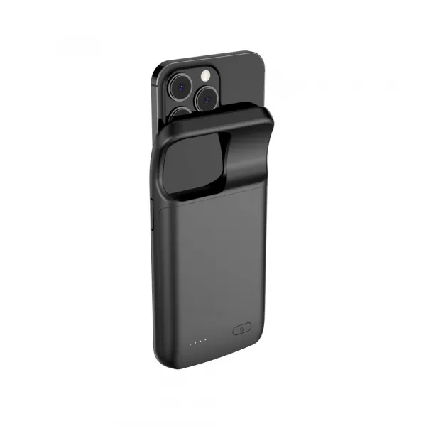 Tech-Protect Powercase kryt s batériou na iPhone 14 / 14 Pro 4800mAh, čierny (30346)