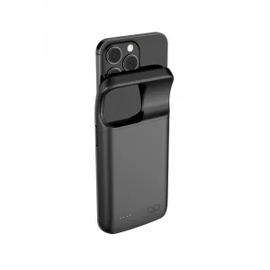 Tech-Protect Powercase kryt s batériou na iPhone 14 / 14 Pro 4800mAh, čierny (30346)