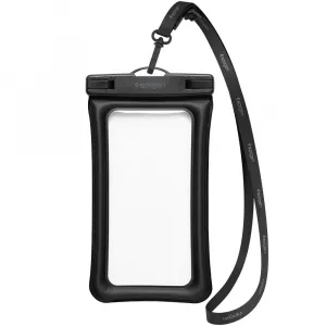 Spigen A621 vodotesná taška na mobil, čierna