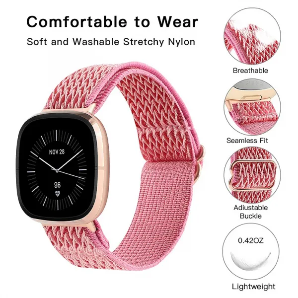 BStrap Pattern remienok na Garmin Venu 2, pink (SSG041C0508)