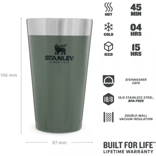 10-02282-057 STANLEY Pinta Adventure series 470ml zelená