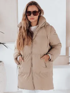 Dámska bunda LETLIS béžová Dstreet