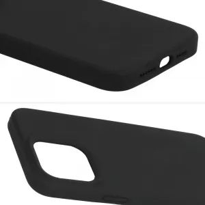 MG Silicone Lite kryt na iPhone 16 Plus, čierny