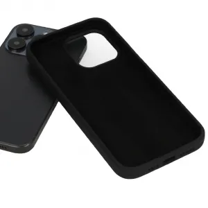 MG Silicone Lite kryt na iPhone 16 Plus, čierny