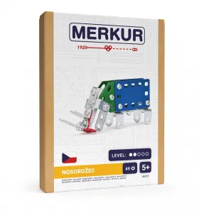 Merkur mini ZOO - nosorožec - 49 ks