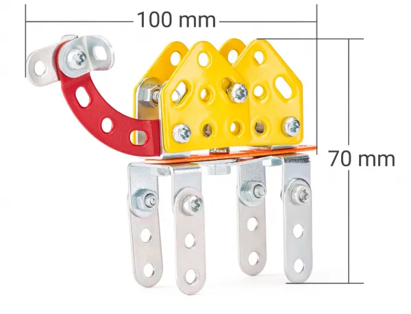 Merkur mini ZOO - ťava - 45 ks