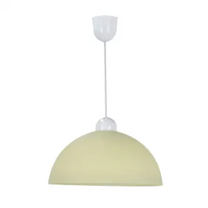 Závesná lampa Vanilia 22 1x60W e27 krémové tienidlo