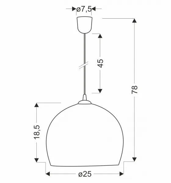 PONTE zlatá závesná lampa 1x40W E27 elegantné tienidlo z maslového skla moderné svietidlo do obývačky, spálne, kuchyne, jedálne