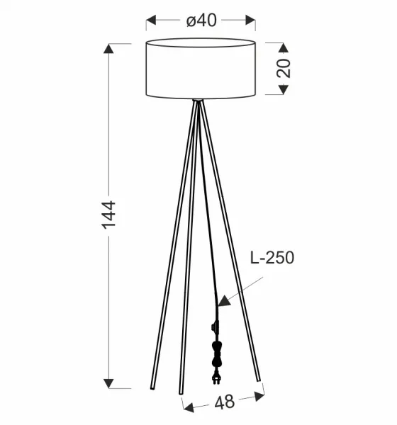 Stojaca lampa RAFFI biela E27 1x40W s borovicovým tienidlom, škandinávsky štýl, ekologická prírodná, do obývačky, spálne, pracovne, stojace osvetlenie