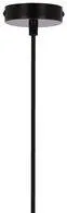 Závesná lampa Arezzo čierna 1x60W E27 čierna+tienidlo olivovej farby