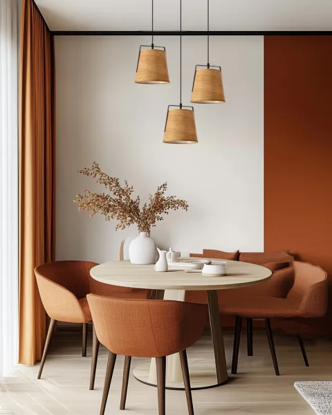 Stropná lampa Milbury čierna 1x40W E27 žlté tienidlo
