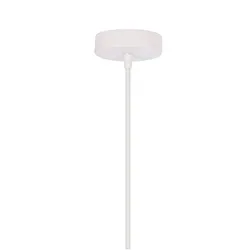 Závesná lampa NUGET biela 1x60W E27 krémové tienidlo