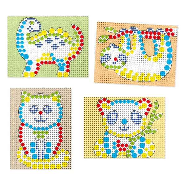 Mozaika Fantacolor Tab - 150 ks, zvieratá 2