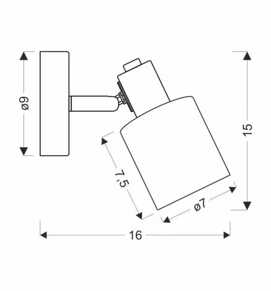 HNEDÁ NÁSTENNÁ LAMPA AGRA 1X40W E14 JANTÁROVÉ TIENIDLO