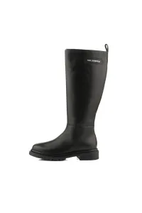Čižmy Karl Lagerfeld Binky High Leg Boot Black Lthr