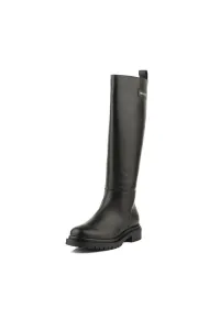 Čižmy Karl Lagerfeld Binky High Leg Boot Black Lthr