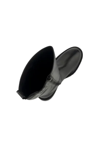 Čižmy Karl Lagerfeld Binky High Leg Boot Black Lthr