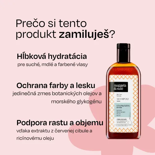 Hydratačný šampón na suché vlasy  Nuggela & Sulé 250ml