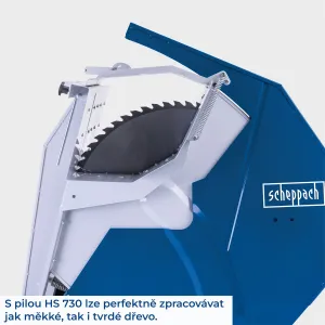 SCHEPPACH HS 730 Kolísková píla / cirkulárka 400 V 5905112902