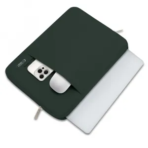 Tech-Protect Sleevy obal na notebook 15-16'', tmavozelený