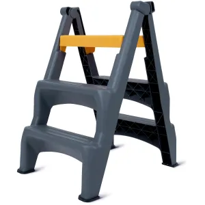 4Home Obojstranné plastové schodíky Dual, 3 stupne