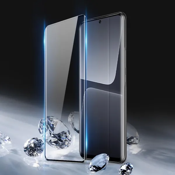 Dux Ducis All Glass Full Coveraged ochranné sklo na Xiaomi 13 Pro, čierne