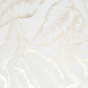 ArtFir Záves MILENA K | biela/šampaň 140 x 250 cm