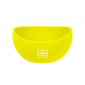Silikónová miska pre mačku alebo psa žltá 250ml