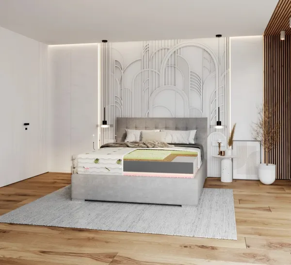 FDM Penový matrac SAVONA Alovera | 80 x 200 cm