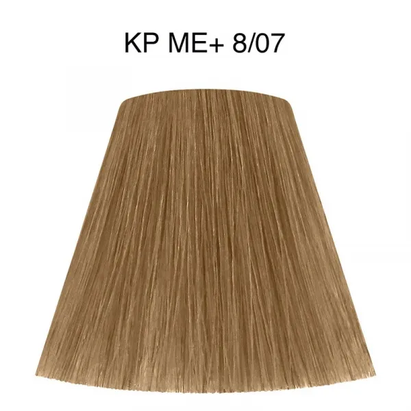 Wella Professionals Koleston Perfect ME+ Pure Naturals permanentná farba na vlasy odtieň 8/07 60 ml