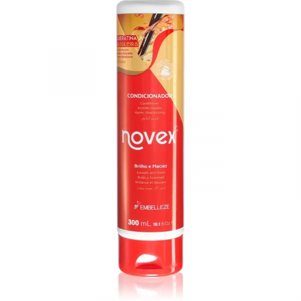 Novex Brazilian Keratin posilňujúci a obnovujúci kondicionér 300 ml