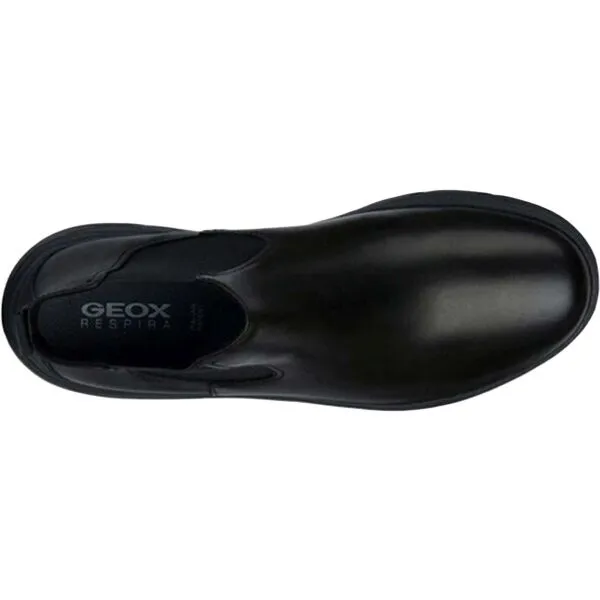 Geox U PORTELLO Pánska členková obuv, čierna, veľkosť