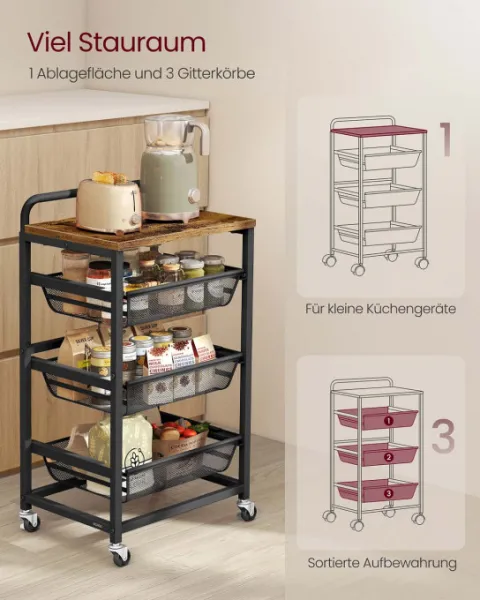 Servírovací stolík LRC040K01