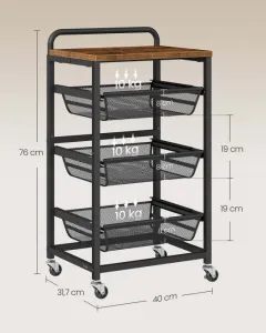 Servírovací stolík LRC040K01